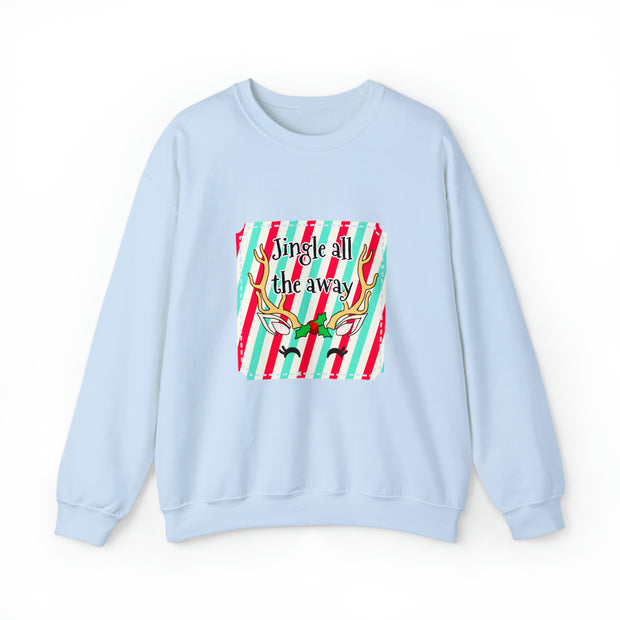 Reindeer Unisex Heavy Blend™ Crewneck Sweatshirt