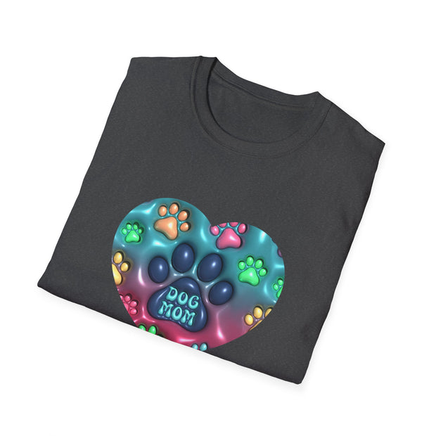 Dog Mom Unisex Softstyle T-Shirt