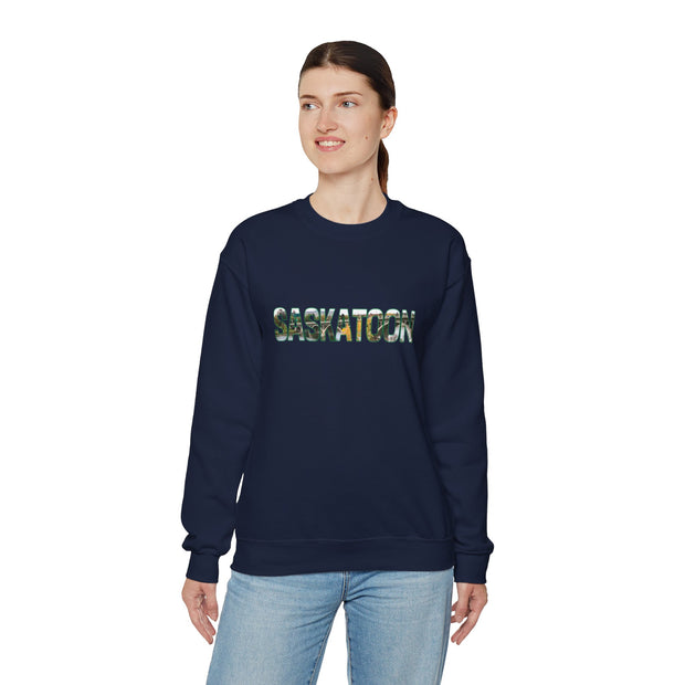 Saskatoon Unisex Heavy Blend™ Crewneck Sweatshirt