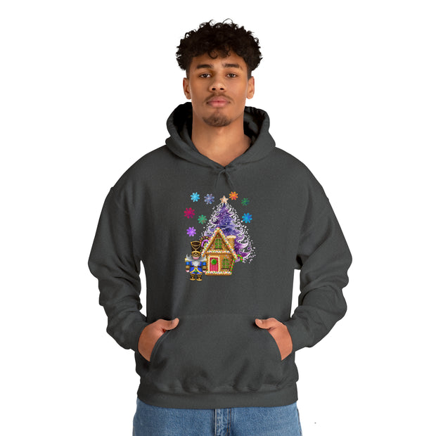 Gnome nutcracker Unisex Heavy Blend™ Hooded Sweatshirt