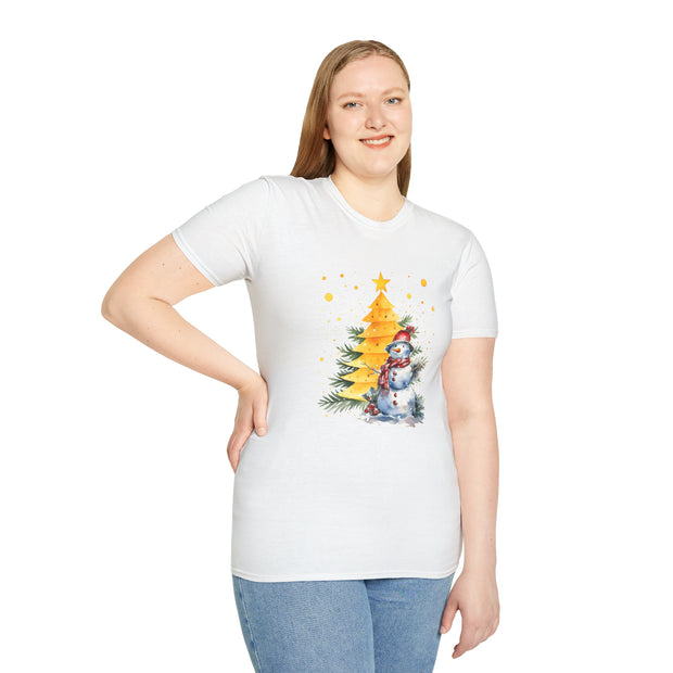 Snowman Unisex Softstyle T-Shirt