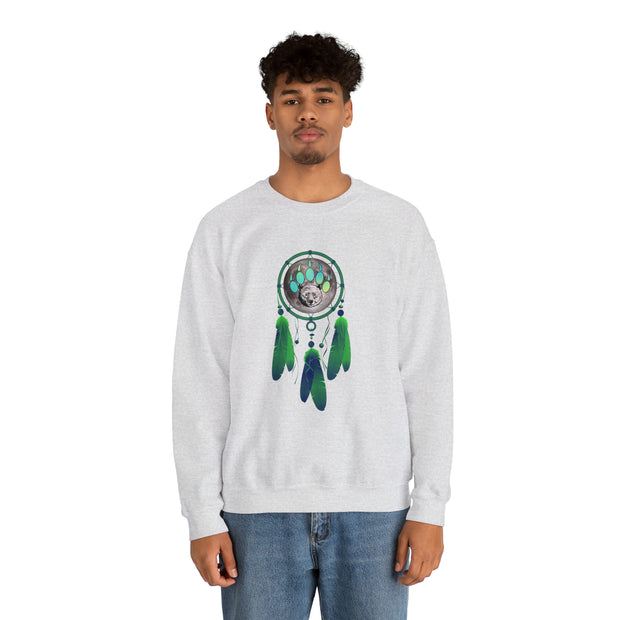 Bear Dream catcher Unisex Heavy Blend™ Crewneck Sweatshirt