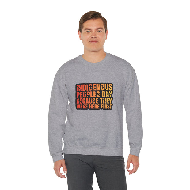 Indigenous Peoples Day Unisex Heavy Blend™ Crewneck Sweatshirt