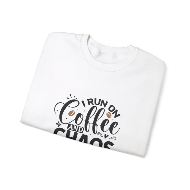 Coffee and Chaos Unisex Heavy Blend™ Crewneck Sweatshirt