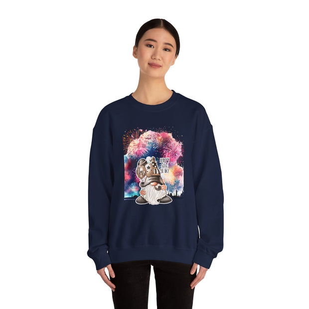 Gnome New Year Unisex Heavy Blend™ Crewneck Sweatshirt