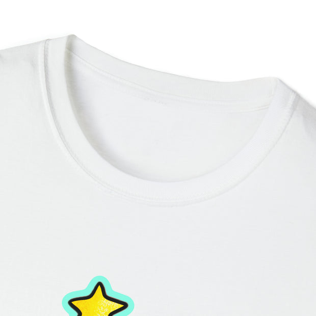 Christmas cat Unisex Softstyle T-Shirt