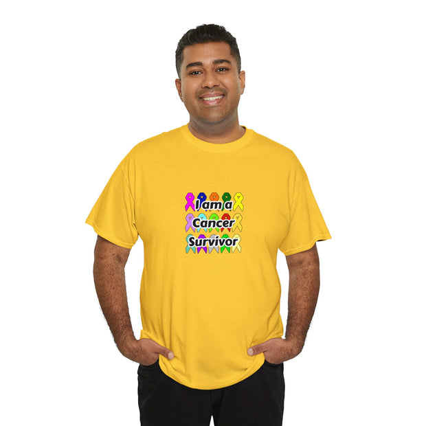 Cancer Survivor Unisex Heavy Cotton Tee