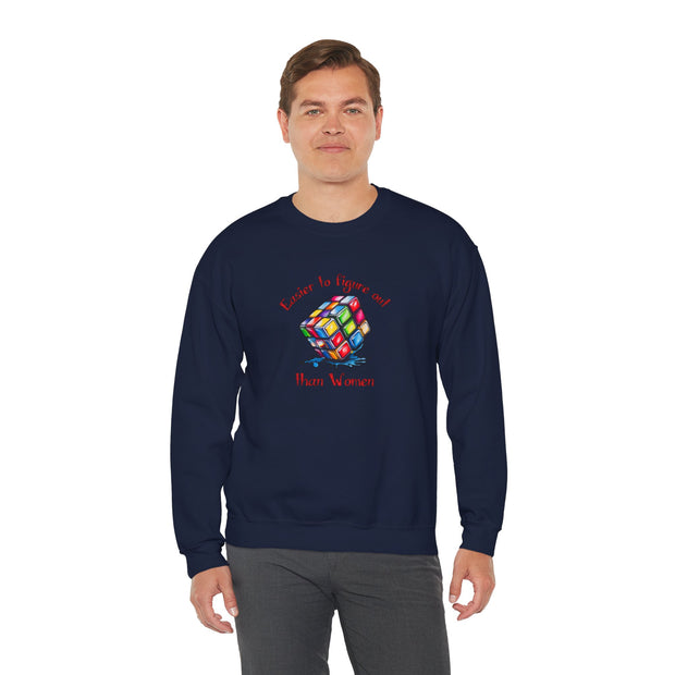 Rubik Cube Unisex Heavy Blend™ Crewneck Sweatshirt