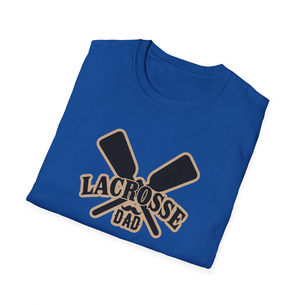 Lacrosse Dad Unisex Softstyle T-Shirt