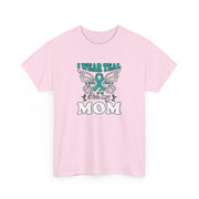 I Wear Teal Unisex Heavy Cotton Tee