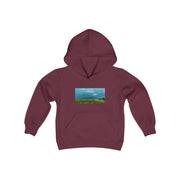 Saskatchewan Skies Youth Heavy Blend Hooded Sweatshirt