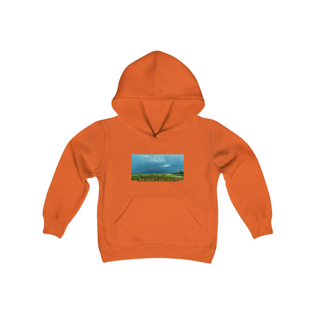 Saskatchewan Skies Youth Heavy Blend Hooded Sweatshirt