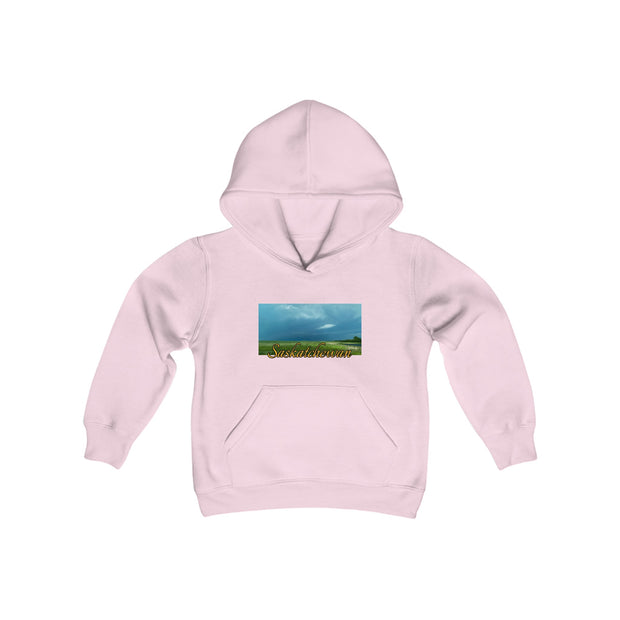 Saskatchewan Skies Youth Heavy Blend Hooded Sweatshirt