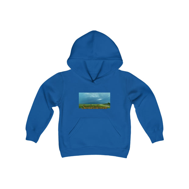 Saskatchewan Skies Youth Heavy Blend Hooded Sweatshirt