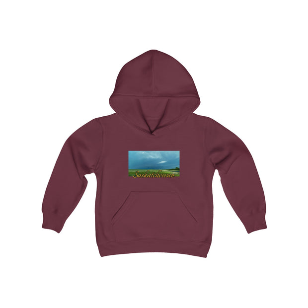 Saskatchewan Skies Youth Heavy Blend Hooded Sweatshirt