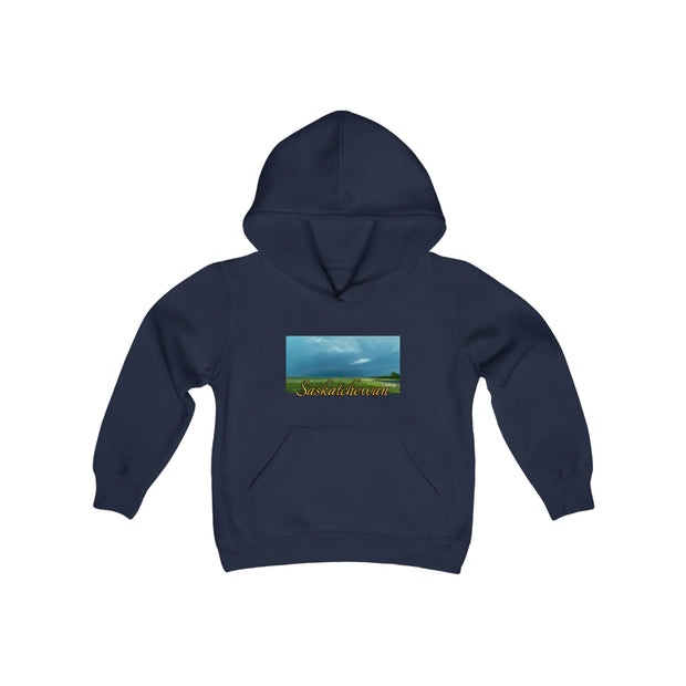 Saskatchewan Skies Youth Heavy Blend Hooded Sweatshirt