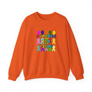 Support the Fight Unisex Heavy Blend™ Crewneck Sweatshirt