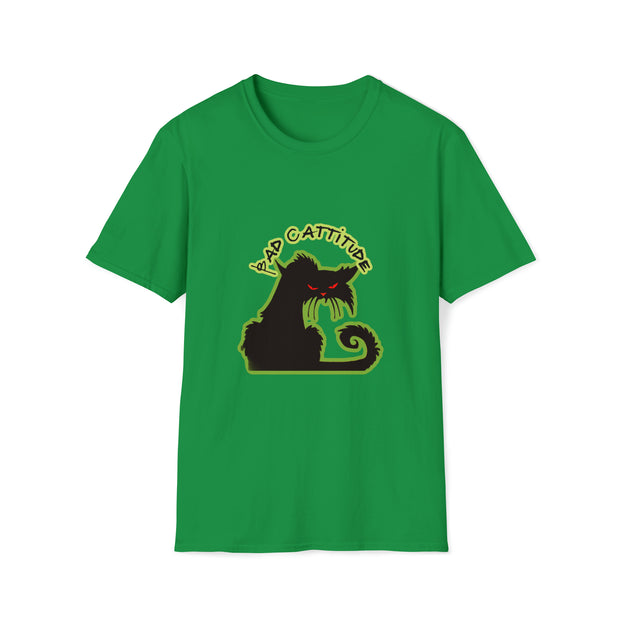 Bad Cattitude Unisex Softstyle T-Shirt