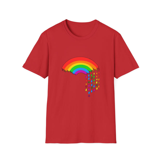 Raining Pride Unisex Softstyle T-Shirt