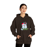 Christmas cat Unisex Heavy Blend™ Hooded Sweatshirt