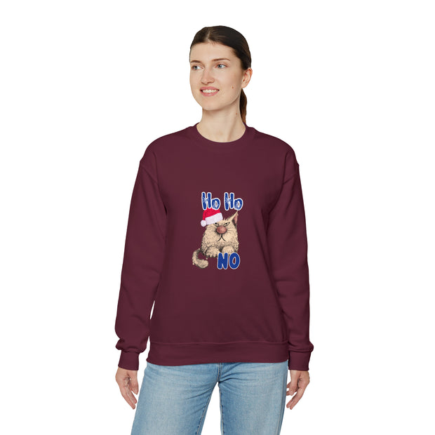 Christmas cat Unisex Heavy Blend™ Crewneck Sweatshirt