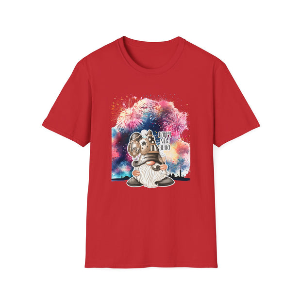 Gnome New Year Unisex Softstyle T-Shirt