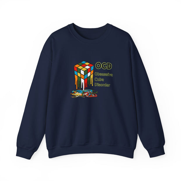 Rubik Cube Unisex Heavy Blend™ Crewneck Sweatshirt