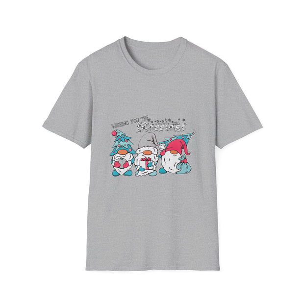 Gnome Christmas Unisex Softstyle T-Shirt