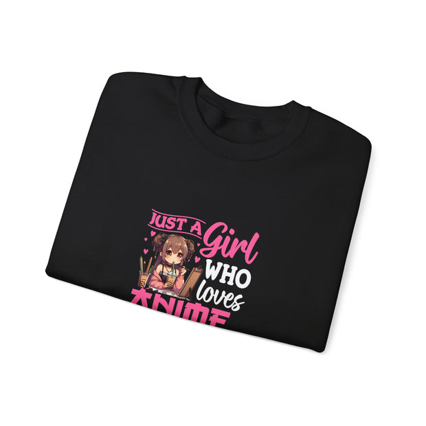 Just a Girl Unisex Heavy Blend™ Crewneck Sweatshirt