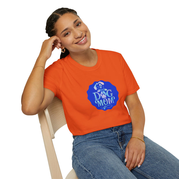 Dog Mom Unisex Softstyle T-Shirt