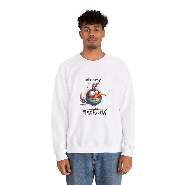 This is My Mad World Unisex Heavy Blend™ Crewneck Sweatshirt