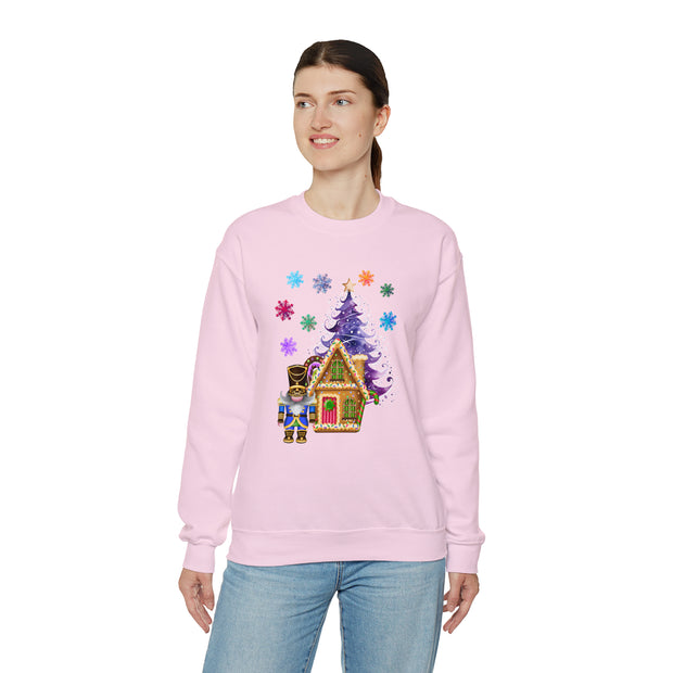 Gnome Nutcracker Unisex Heavy Blend™ Crewneck Sweatshirt