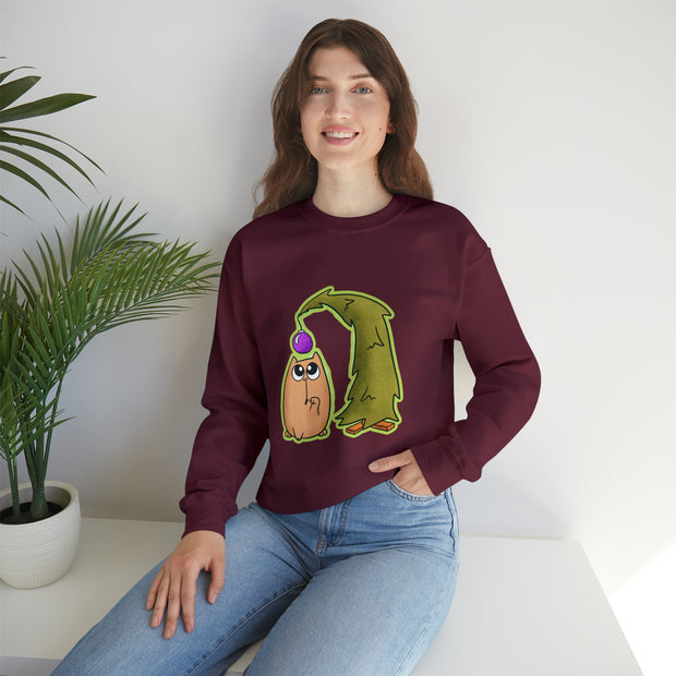 Christmas cat Unisex Heavy Blend™ Crewneck Sweatshirt