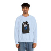 Christmas cat Unisex Heavy Blend™ Crewneck Sweatshirt