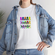 Cancer Survivor Unisex Heavy Cotton Tee