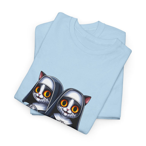 Horror Movie Cats Unisex Heavy Cotton Tee