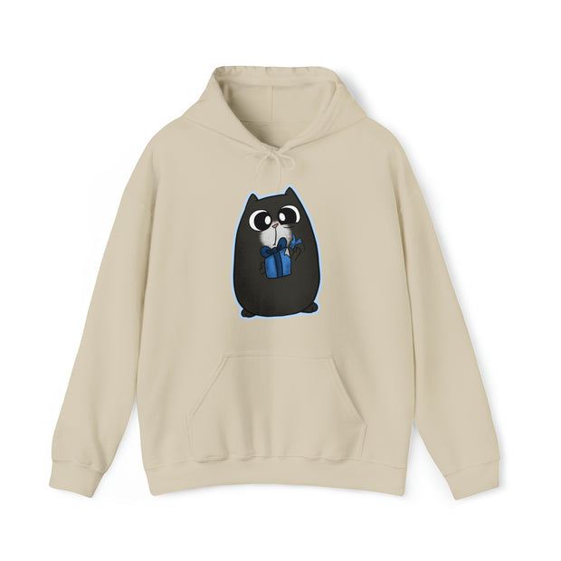 Christmas cat Unisex Heavy Blend™ Hooded Sweatshirt