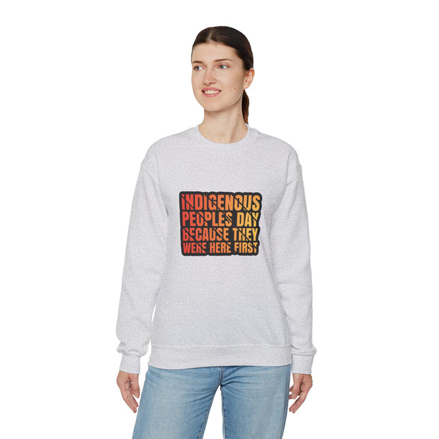 Indigenous Peoples Day Unisex Heavy Blend™ Crewneck Sweatshirt
