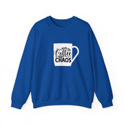 Coffee and Chaos Unisex Heavy Blend™ Crewneck Sweatshirt