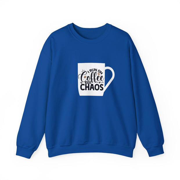Coffee and Chaos Unisex Heavy Blend™ Crewneck Sweatshirt