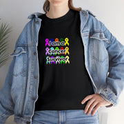 Cancer Survivor Unisex Heavy Cotton Tee