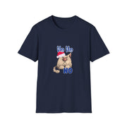 Christmas cat Unisex Softstyle T-Shirt