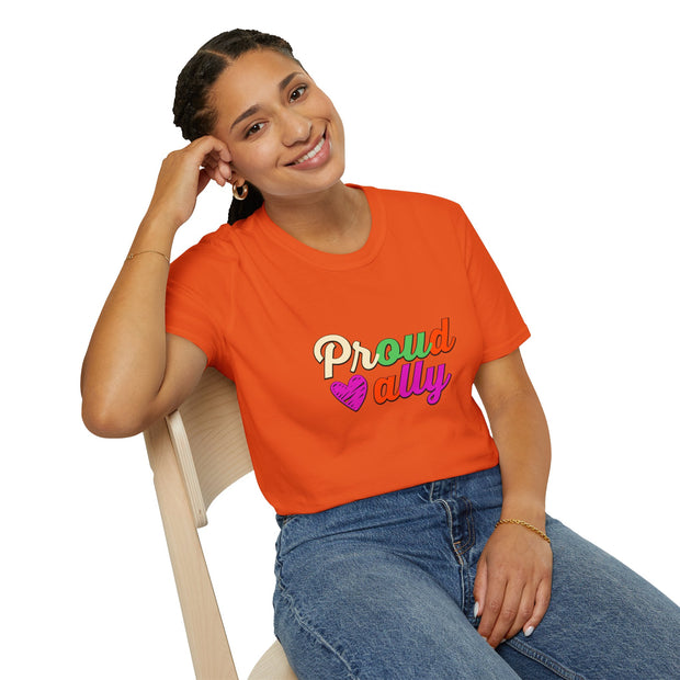 Proud Ally Unisex Softstyle T-Shirt