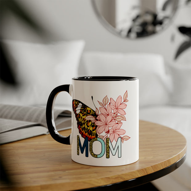 Butterfly Mom Accent Mugs, 11oz