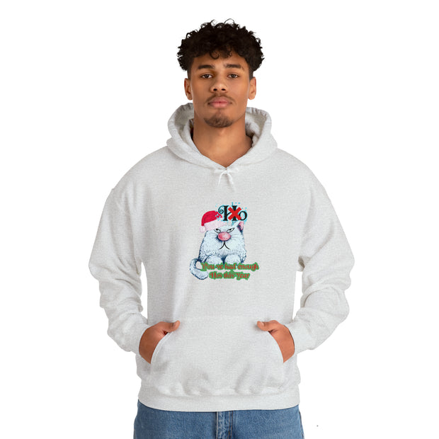 Christmas cat Unisex Heavy Blend™ Hooded Sweatshirt