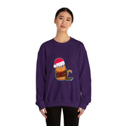 Christmas cat Unisex Heavy Blend™ Crewneck Sweatshirt