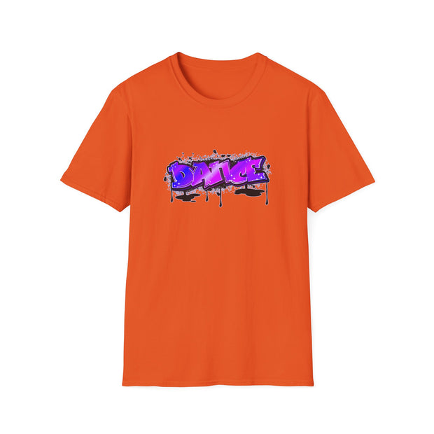 Graffiti Dance Unisex Softstyle T-Shirt