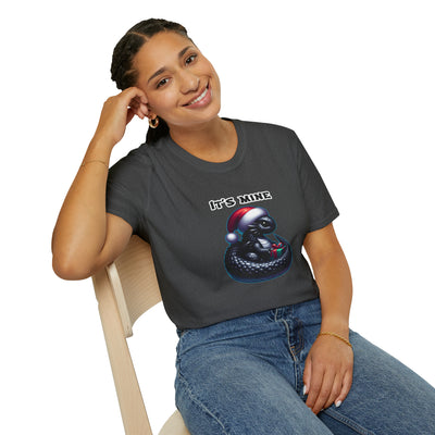 Christmas dragon Unisex Softstyle T-Shirt