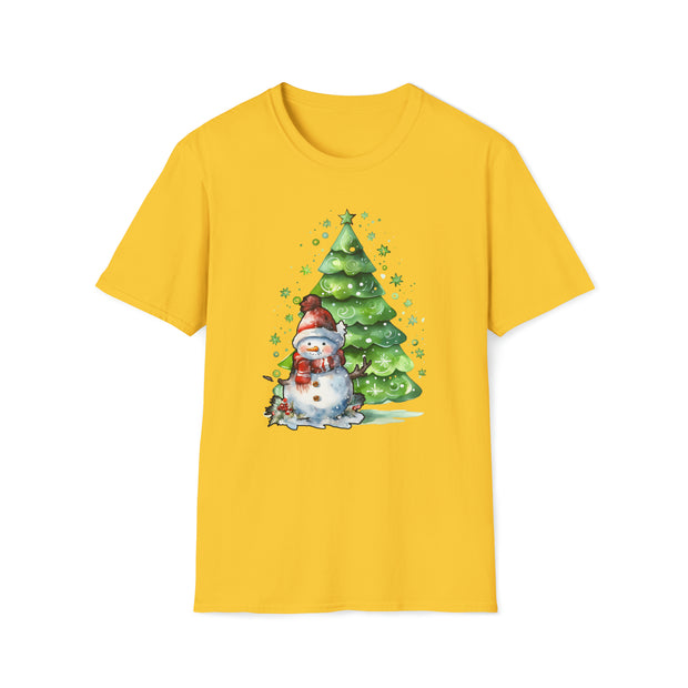 Snowman Unisex Softstyle T-Shirt