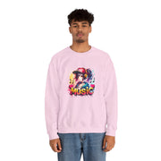 Graffiti Anime Girls Unisex Heavy Blend™ Crewneck Sweatshirt